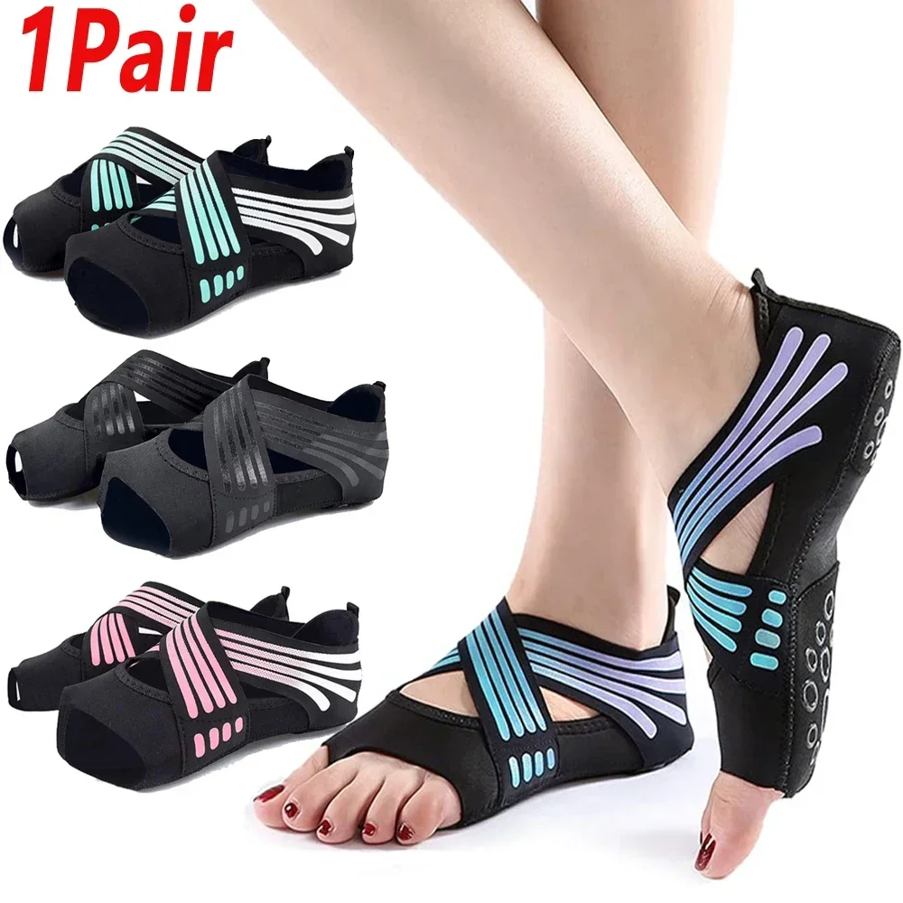 Grip Sock Yoga - 1 Paio di Scarpe Professionali Antiscivolo