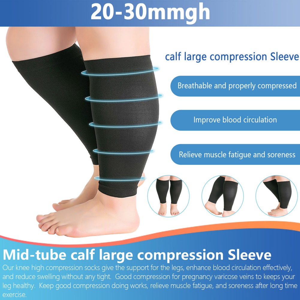 1 paio Fitness Running Compres - Compression Sleeve Calf recensione e prezzo